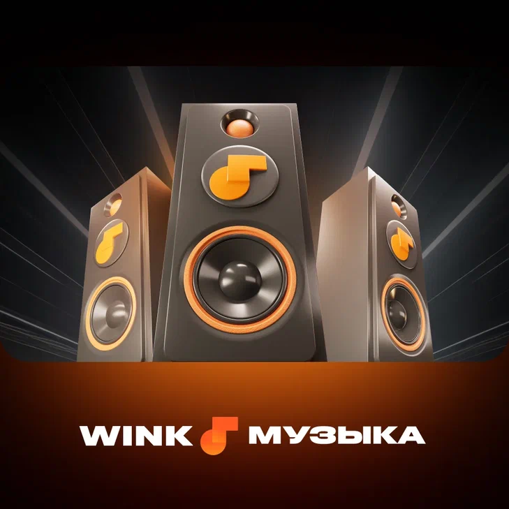 Wink: подписка "Музыка" на 12 месяцев