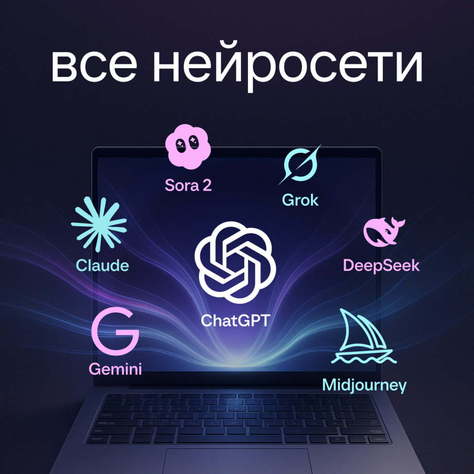 Доступ к самым мощным нейросетям мира