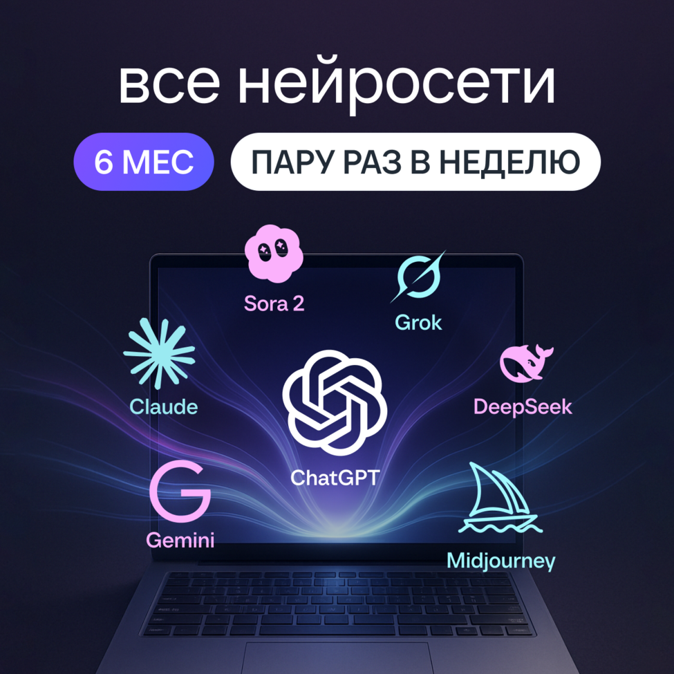 Подарочный сертификат на ИИ: доступ к GPT-5